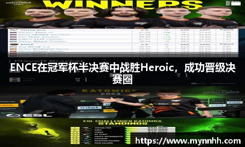 ENCE在冠军杯半决赛中战胜Heroic，成功晋级决赛圈